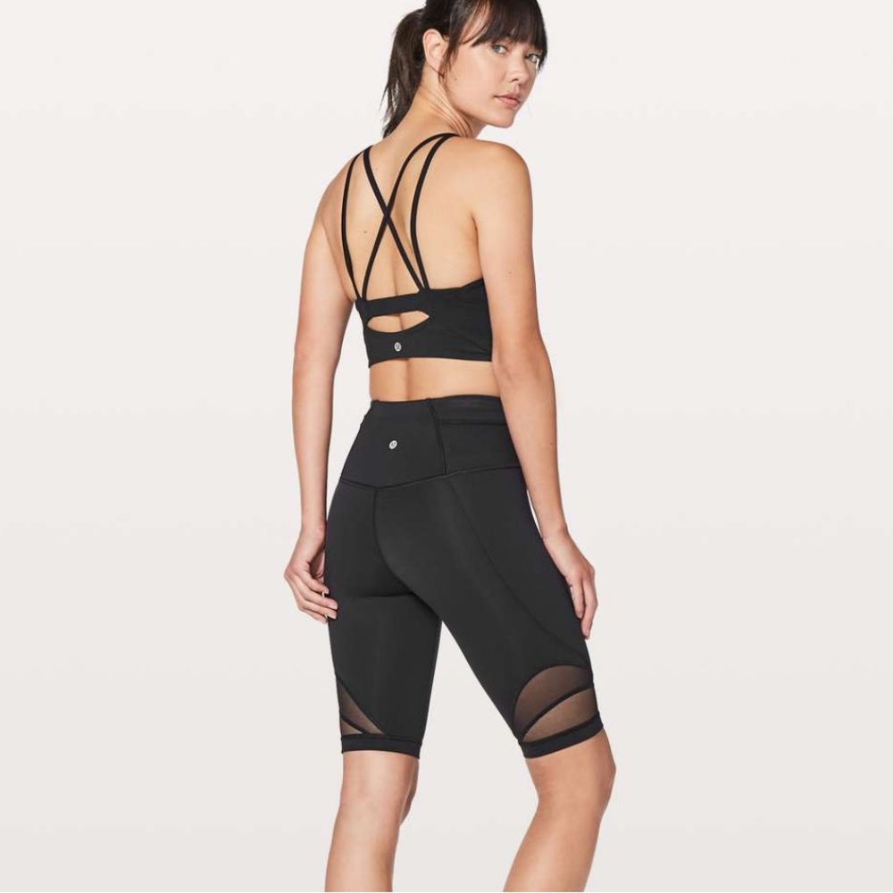 Lululemon forget the sweat short size 8 black
